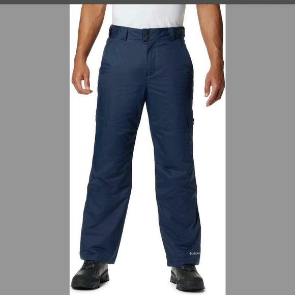 NWT Columbia Men's Standard Snow Gun Pant -- Navy - Picture 1 of 6